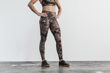 Nobull High-Rise Tie-Dye Women's Tights Black | Australia (LU3912)